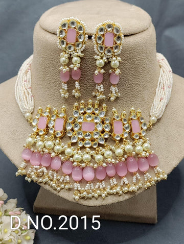Pachi Kundan Necklace Sku-2015