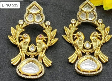 Tiyani Kundan Earring Sku-535 D2