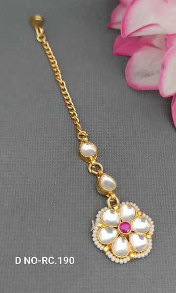 Golden Paachi Kundan Tika SKU-RC.190
