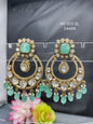 Moissanite Kundan Earring SKU KE 023 SL rchiecreation