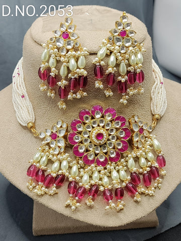 Pachi kundan necklace Sku 2053