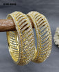 Stone Bangles Golden Sku 6046 G4 - rchiecreation