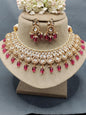 Tiyaani Kundan Necklace Set Sku-6172 D5 - rchiecreation