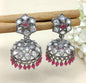 Victorian Polki jhumki Earring Sku-212 H1 - rchiecreation