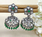 Victorian Polki jhumki Earring Sku-212 H1 - rchiecreation