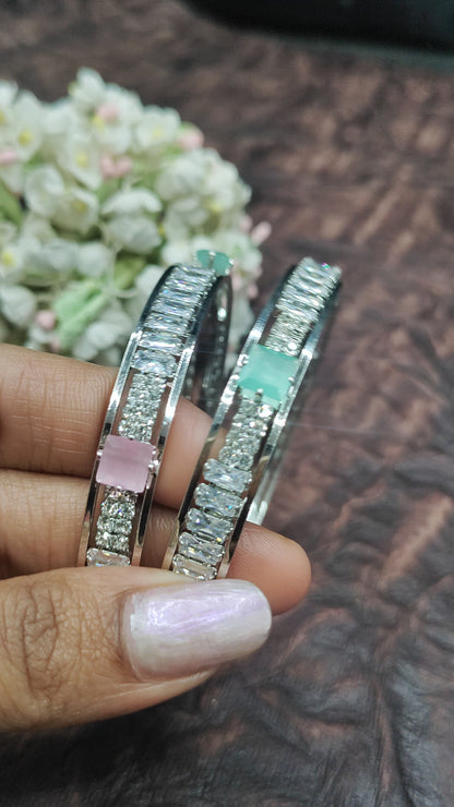 Cz ad Bangles Rodium-8882 C4