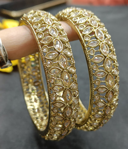 Polki Bangles Sku-8880 G1