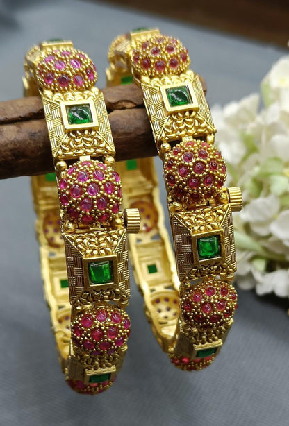 Antique Bangles Sku 3082 D1 - rchiecreation