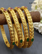 Antique Golden Bangles Sku 3051 D1 - rchiecreation