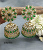 Antique Golden Earring Sku-714 A4 - rchiecreation