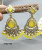 Antique Golden Jhumki Earrings Sku-888 A2 - rchiecreation