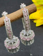 Cz Ad Bali Earring Sku-321-C1 - rchiecreation