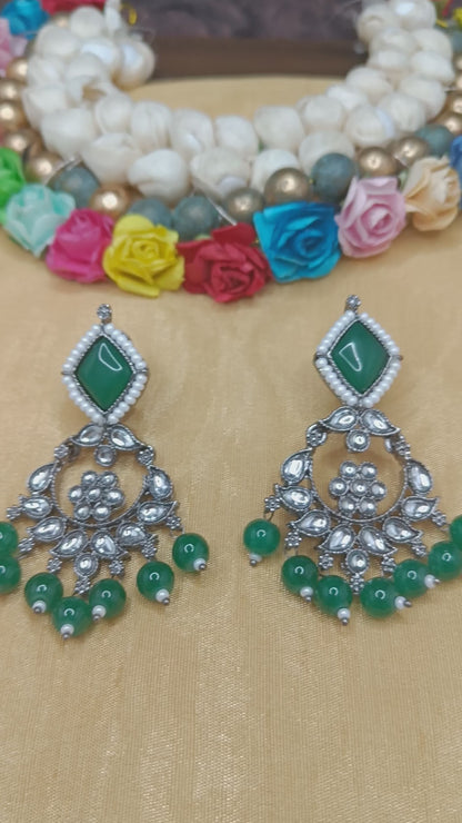 Kundan Earring Victorian Sku- 837 A1