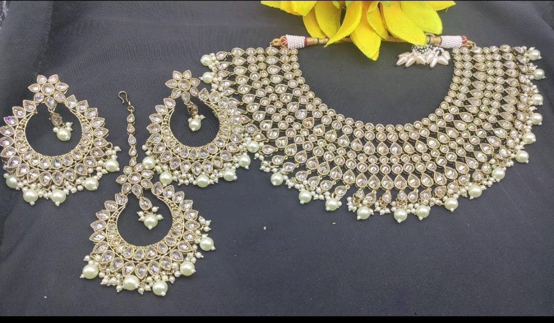 Designer Bridal Set Sku-1626 B4 - rchiecreation