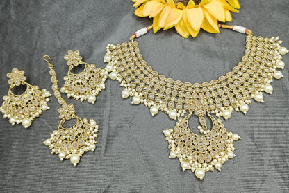 Kundan Bridal Sku 5875 B3 - rchiecreation