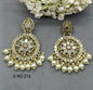 Kundan Earring Mehndi Sku-213 A1 - rchiecreation