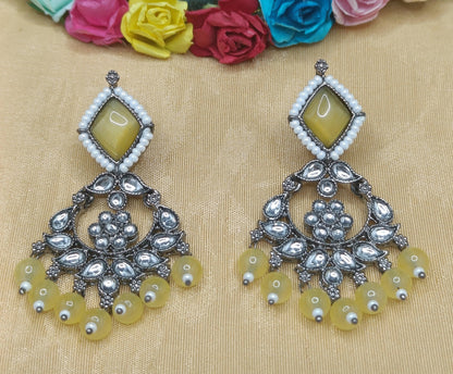 Kundan Earring Victorian Sku- 837 A1 - rchiecreation