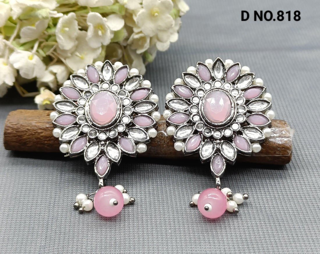 Kundan Earring Victorian Sku E3 - rchiecreation