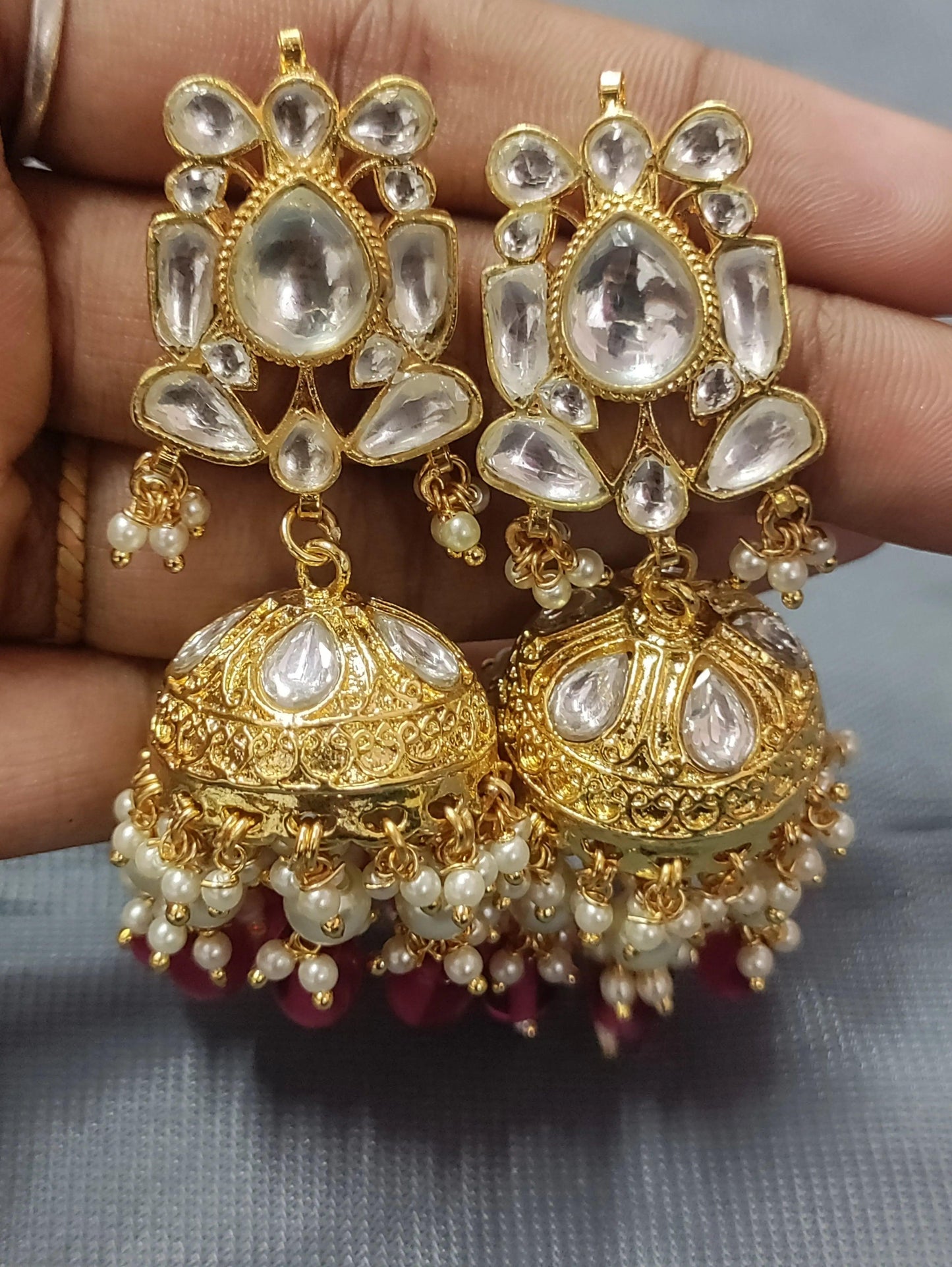 Kundan Jhumki - rchiecreation