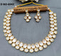 Kundan Necklace Set Sku 6042-D5 - rchiecreation