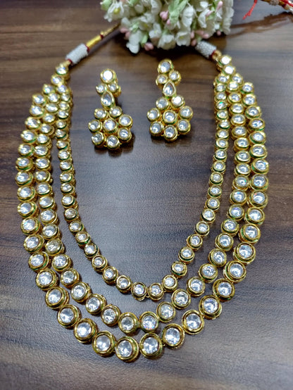 Kundan Necklace Sku 5900 D4 - rchiecreation