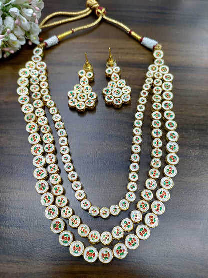 Kundan Necklace Sku 5900 D4 - rchiecreation