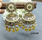 Mirror Earring Mahndi Sku- 289 A3 - rchiecreation