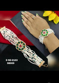 Pacchi Kundan Bracelet Sku-2103 - rchiecreation
