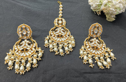 Pachi kundan earrings tica sku 2151 - rchiecreation