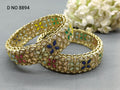 Polki Bangles Sku 8894F1 - rchiecreation