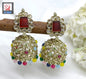 Polki Earring jhumki Sku -795 A4 - rchiecreation