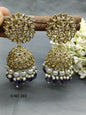 Polki Jhumki Earring Sku -283 A3 - rchiecreation