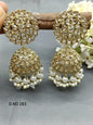 Polki Jhumki Earring Sku -283 A3 - rchiecreation