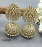 Polki Jhumki Earring Sku -885 A4 - rchiecreation