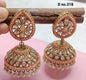 Polki Jhumki Mehndi Earring Sku_318 A4 - rchiecreation