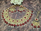 Polki Necklace Mehndi Set Sku- 5678 B1 - rchiecreation