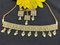 Polki Necklace Mehndi Set Sku-5918 B4 - rchiecreation