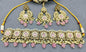 Polki Necklace Mehndi Set Sku-6048 B3 - rchiecreation