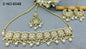 Polki Necklace Mehndi Set Sku-6048 B3 - rchiecreation