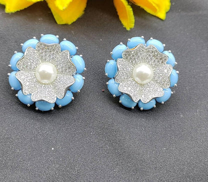 Tops and Stud Earring Sku-547-C1 - rchiecreation