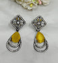 Victorian American Diamond Earrings Sku-821 - rchiecreation