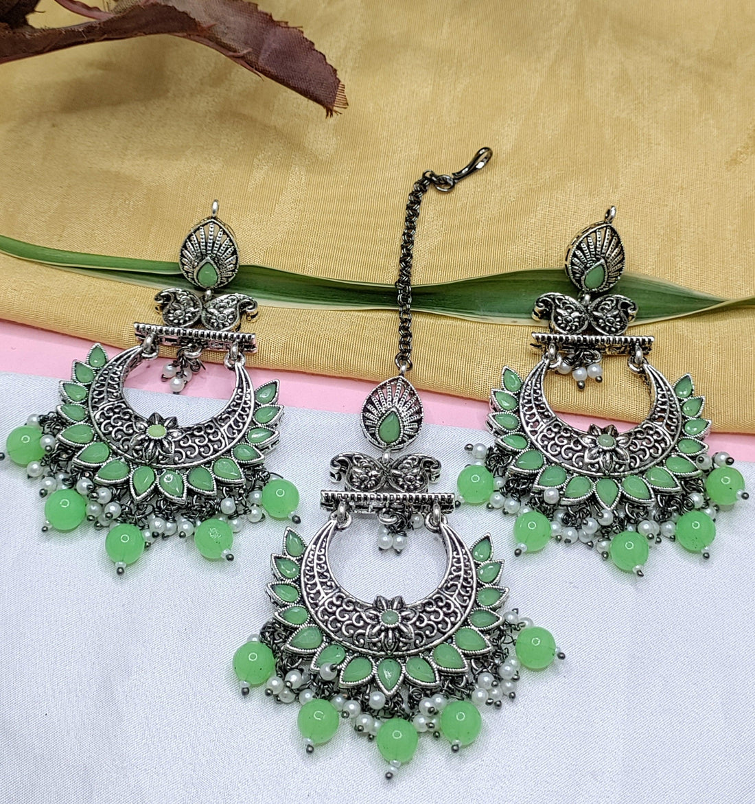 Victorian Polki Earring Sku- -220 A 1 - rchiecreation