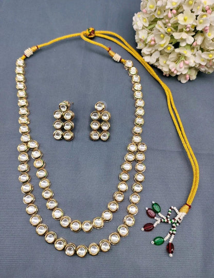 Vilandi Kundan Necklace Sku-5955 D4 - rchiecreation