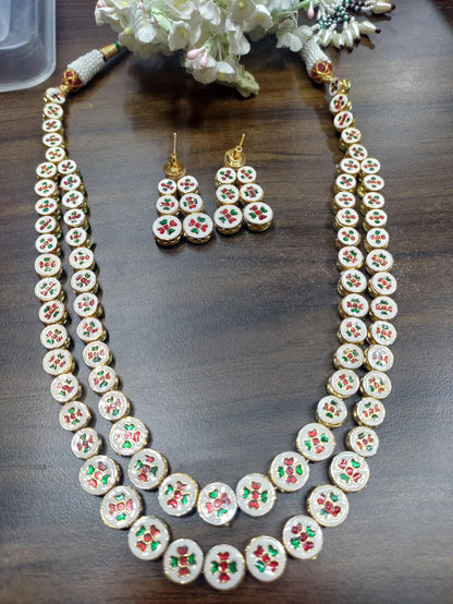 Vilandi Kundan Necklace Sku-5955 D4 - rchiecreation